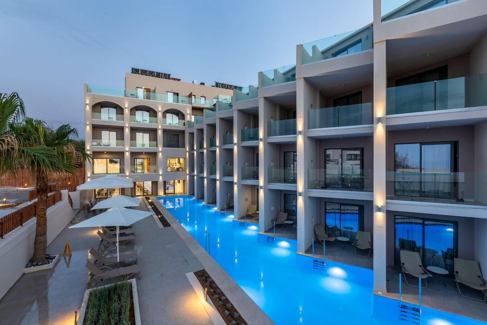 Agelia Beach Hotel Sfáka 外观 照片